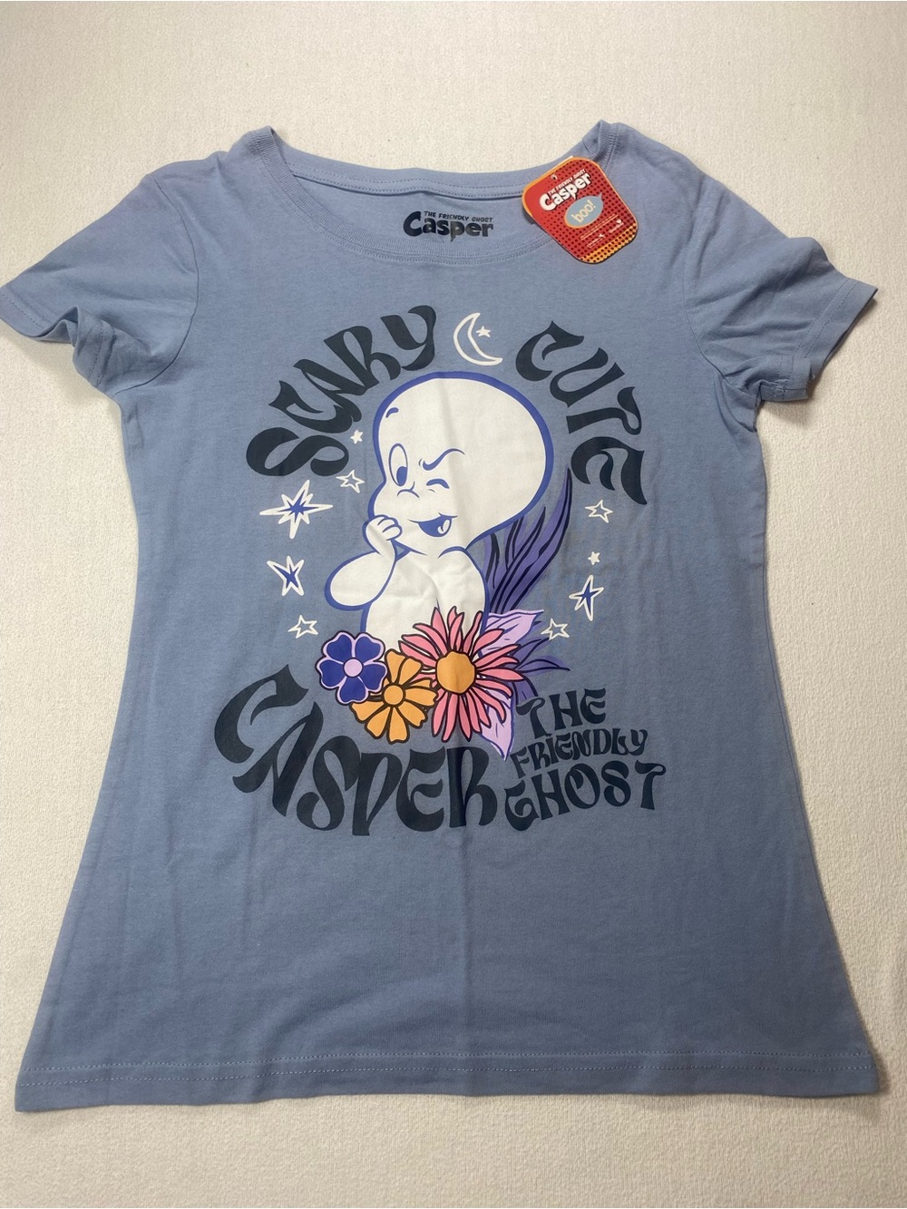 Casper the Friendly Ghost graphic tee size medium